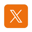 Logo de X orange