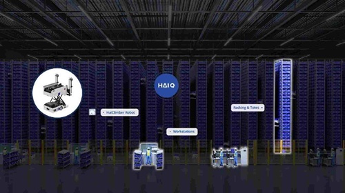 HaiPick-Clim-HAIROBOTICS-solution-performante goods-to-person-bacs-pieces-robotique-