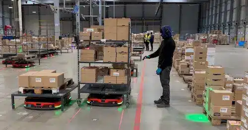 Goods to person preparation de commande intralogistique