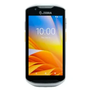 Terminal mobile Zebra TC52ax avec écran affichant 10:00.