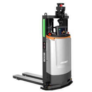 Robot FMR HIKRobot pour manutention de palettes. Robot mobile à fourche.