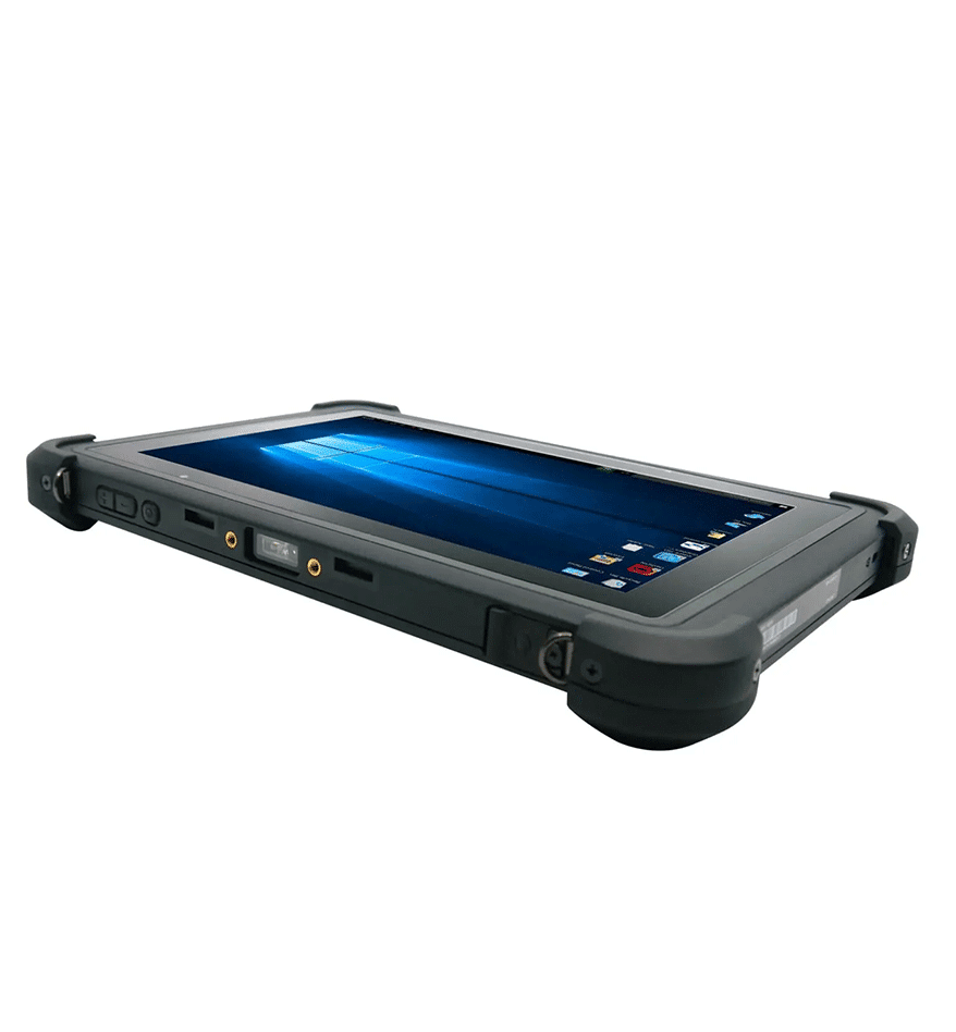 Tablette Unitech TB170 robuste avec écran Windows, idéale pour les environnements industriels.