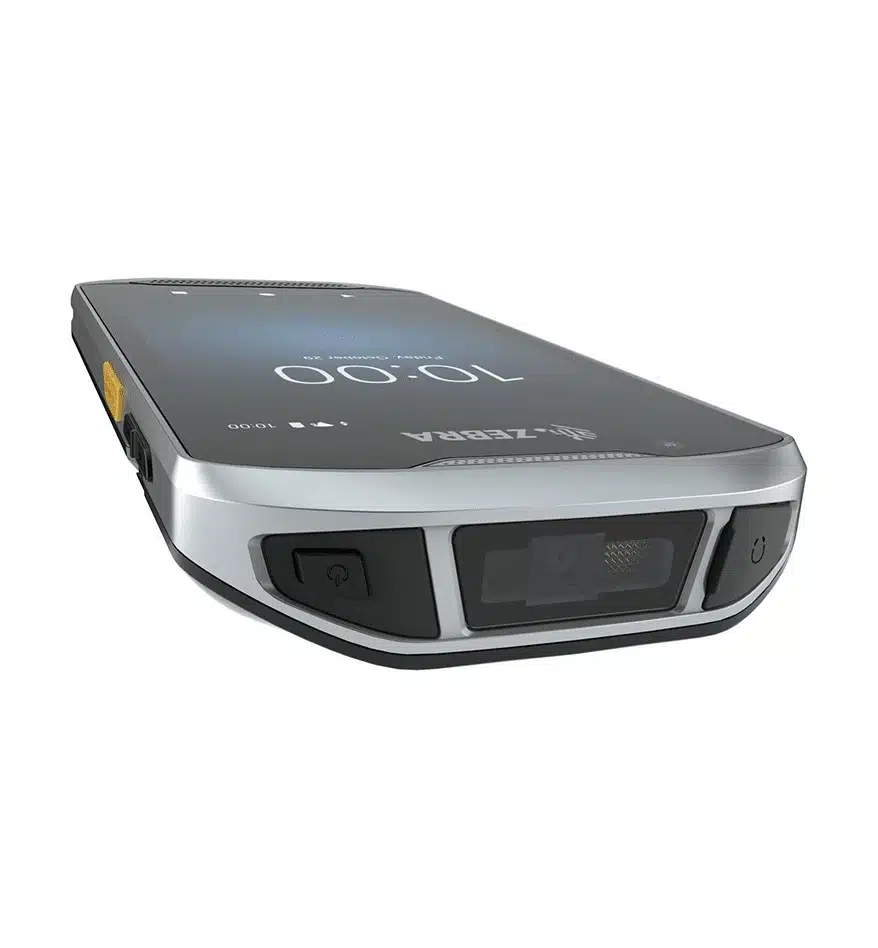 Terminal mobile Zebra TC52ax et TC52x, vue rapprochée.