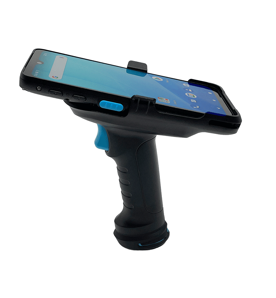 Terminal mobile Unitech PA768 avec écran tactile.