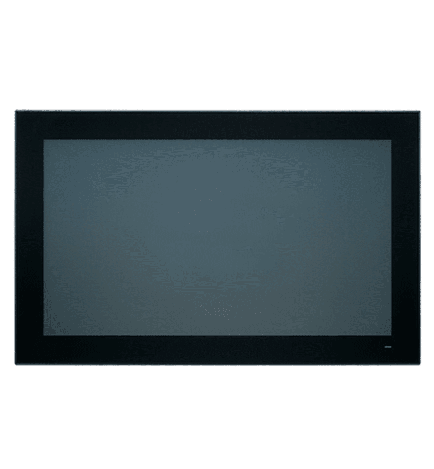 Panel PC Advantech PPC-3211W, écran tactile noir.