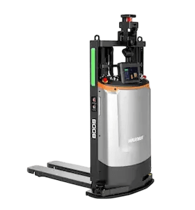 Chariot élévateur robotique, une des solutions robotiques modernes.