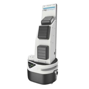 Robot AMR Zebra TagSurveyor RFID pour inventaire.