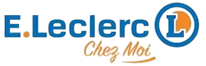 Logo E.Leclerc Chez Moi, service de livraison à domicile.