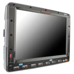 Terminal embarqué Honeywell VM3A. Ordinateur industriel robuste avec écran et boutons de fonction.