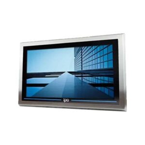 Panel PC IPO Odysée 21 avec un écran affichant une vue architecturale moderne.