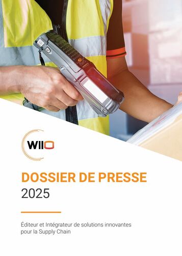 Couverture du dossier de presse WIIO 2025. Innovation supply chain.