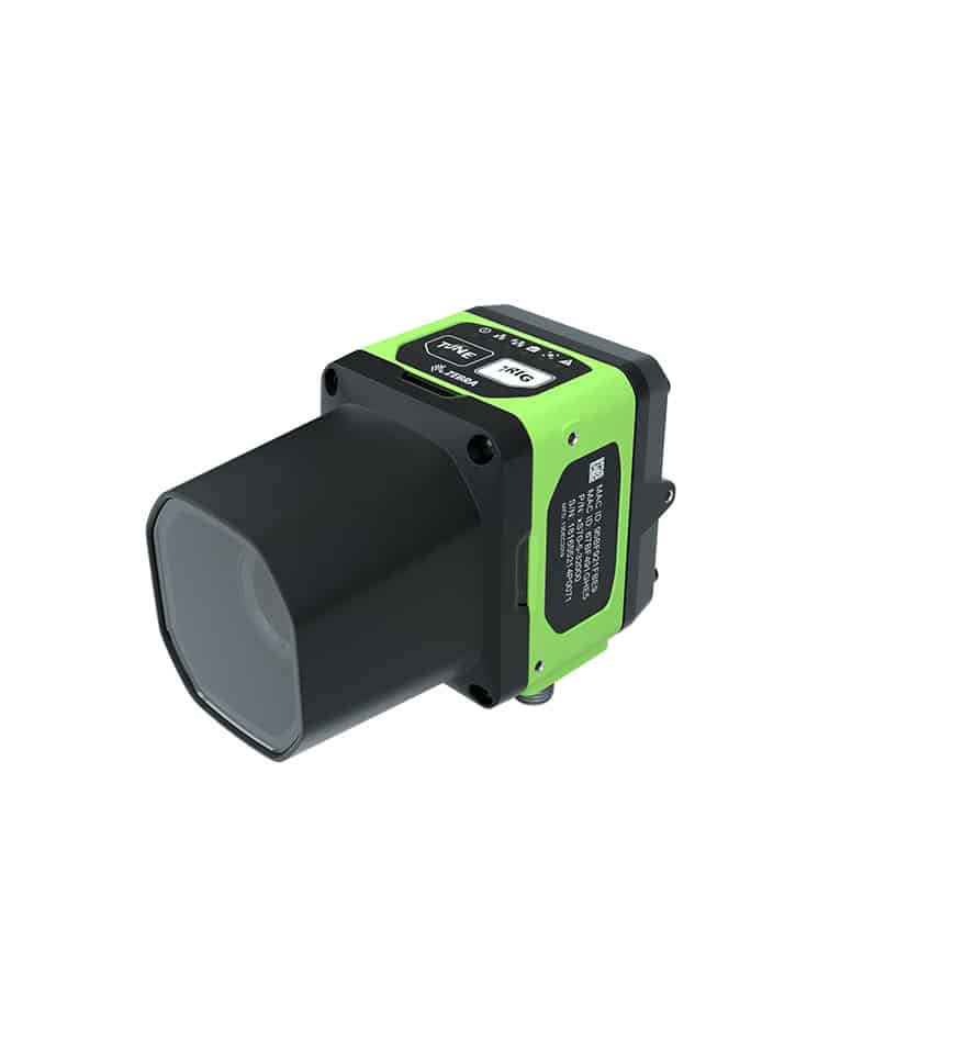 Scanner fixe Zebra FS70, un lecteur de codes-barres industriel compact et performant.