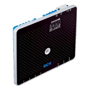 Lecteur RFID Sick RFU630: Appareil avec indicateurs LED et ports d'antenne.