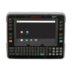 Terminal embarqué Honeywell VM1A avec écran, clavier et boutons de fonction.
