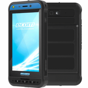 Terminal ATEX Smart-Ex 02 DZ1 ECOM, appareil mobile robuste pour environnements dangereux.