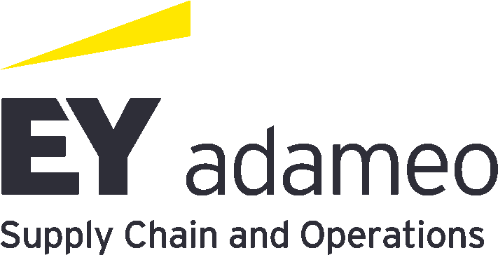 Logo EY adameo, partenaires WIIO, Supply Chain and Operations