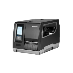 Imprimante industrielle Honeywell PM45 avec écran tactile.