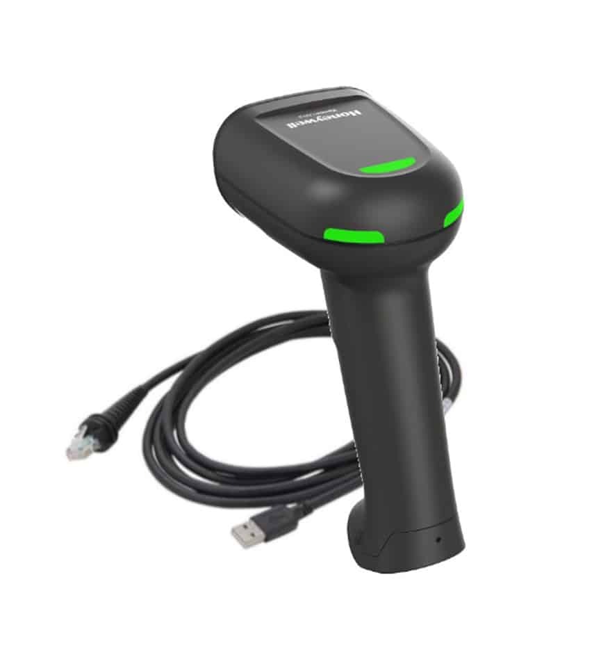 Scanner Honeywell Xenon Ultra 1960 noir avec câble USB.