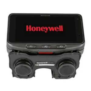 Terminal mains-libres Honeywell CW45 avec écran et boutons F1, F2, F3.