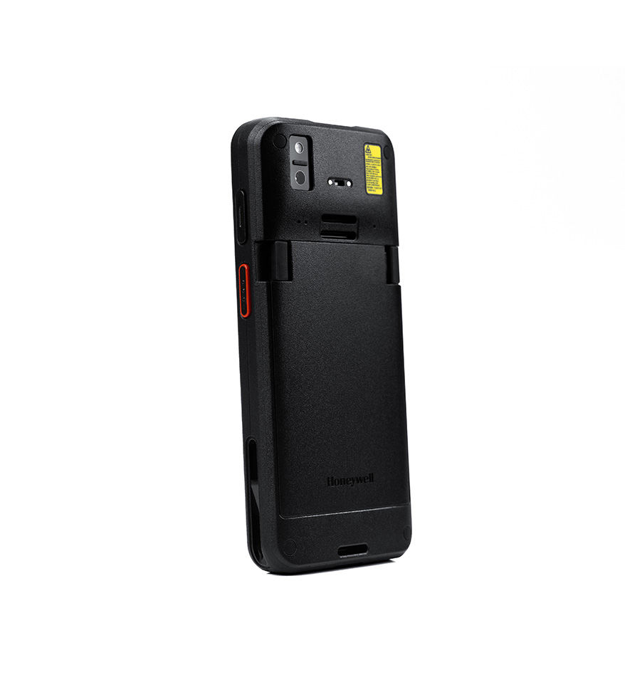 terminal mobile honeywell ct70 photo fond blanc de dos