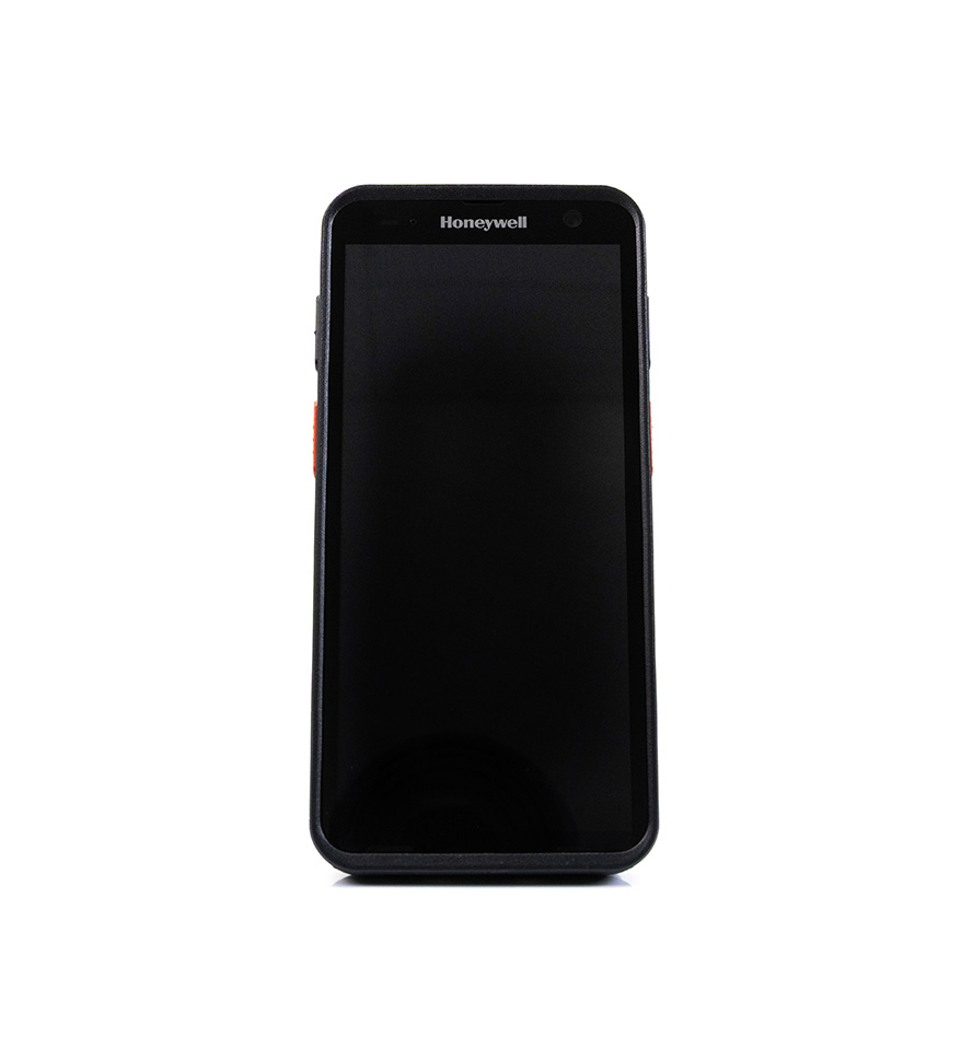 terminal mobile honeywell ct70 photo fond blanc de face