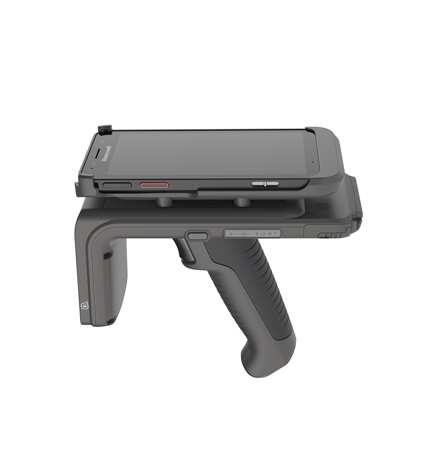 photo lecteur IH45 Rfid honeywell fond blanc de coté